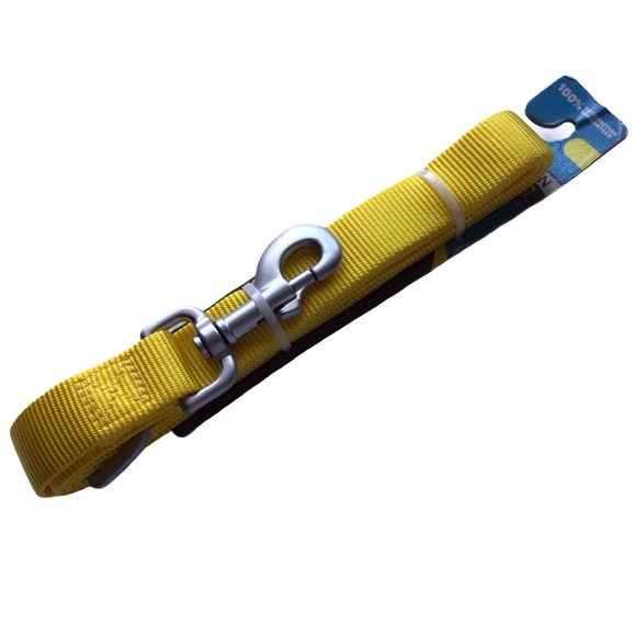 NEW Dog Leash YELLOW 4ft Nylon Terrain D.O.G. Sunshine - Picture 7 of 10